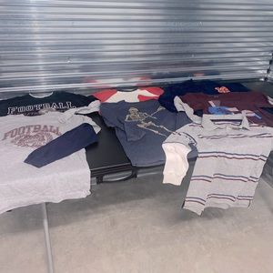 Lot of 7 Boys sz10-12 Long Sleeve shirts. Excellent condit! Gap, Childrens Place